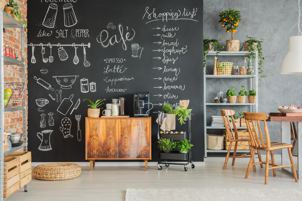 peinture ardoise pour décorer votre cuisine!